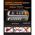 thumbnail image 2 of Conjunto de faros LED RAMJET4X4 para Chevy Silverado, 2 of 7