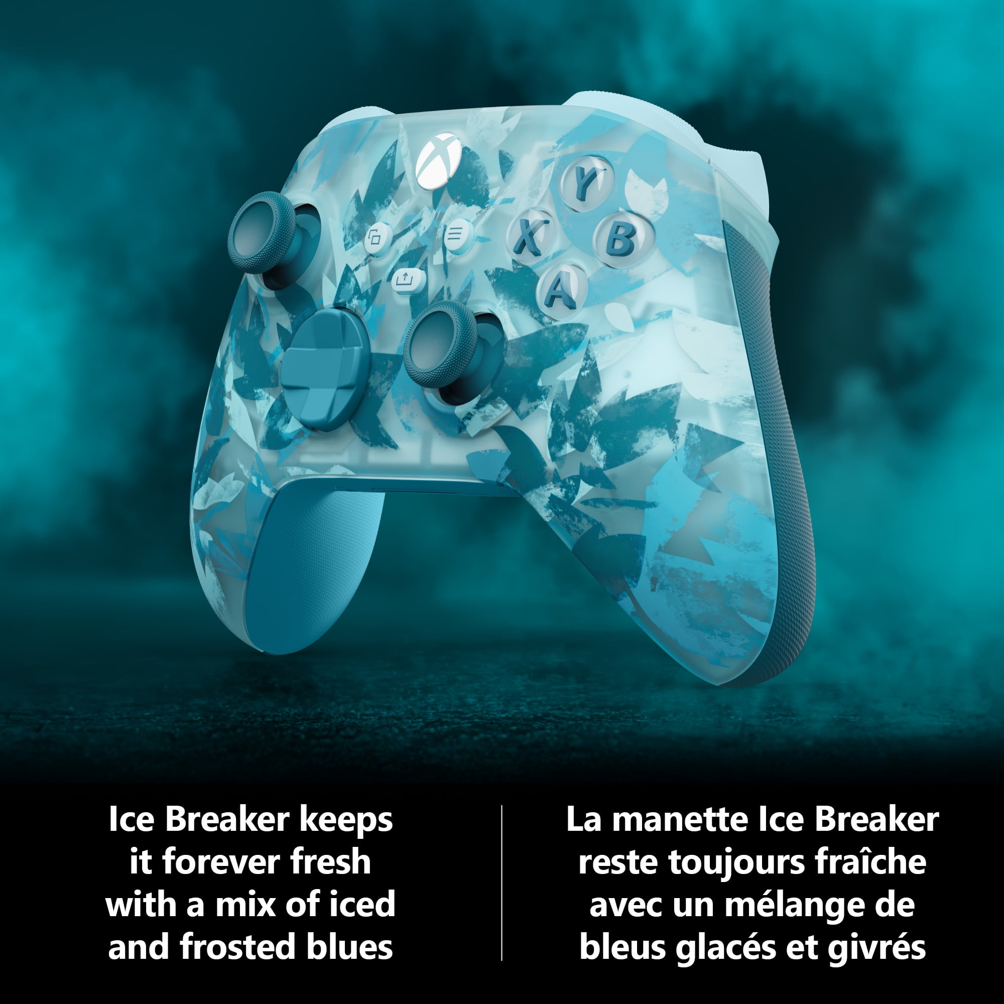 Xbox Wireless Controller – Ice Breaker Special Edition – for Xbox Series X|S, Xbox One, PCs, and Cloud-Enabled Devices