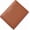 Brown, variant on Women Small Slim Minimalist Leather Bifold Trifold Wallets