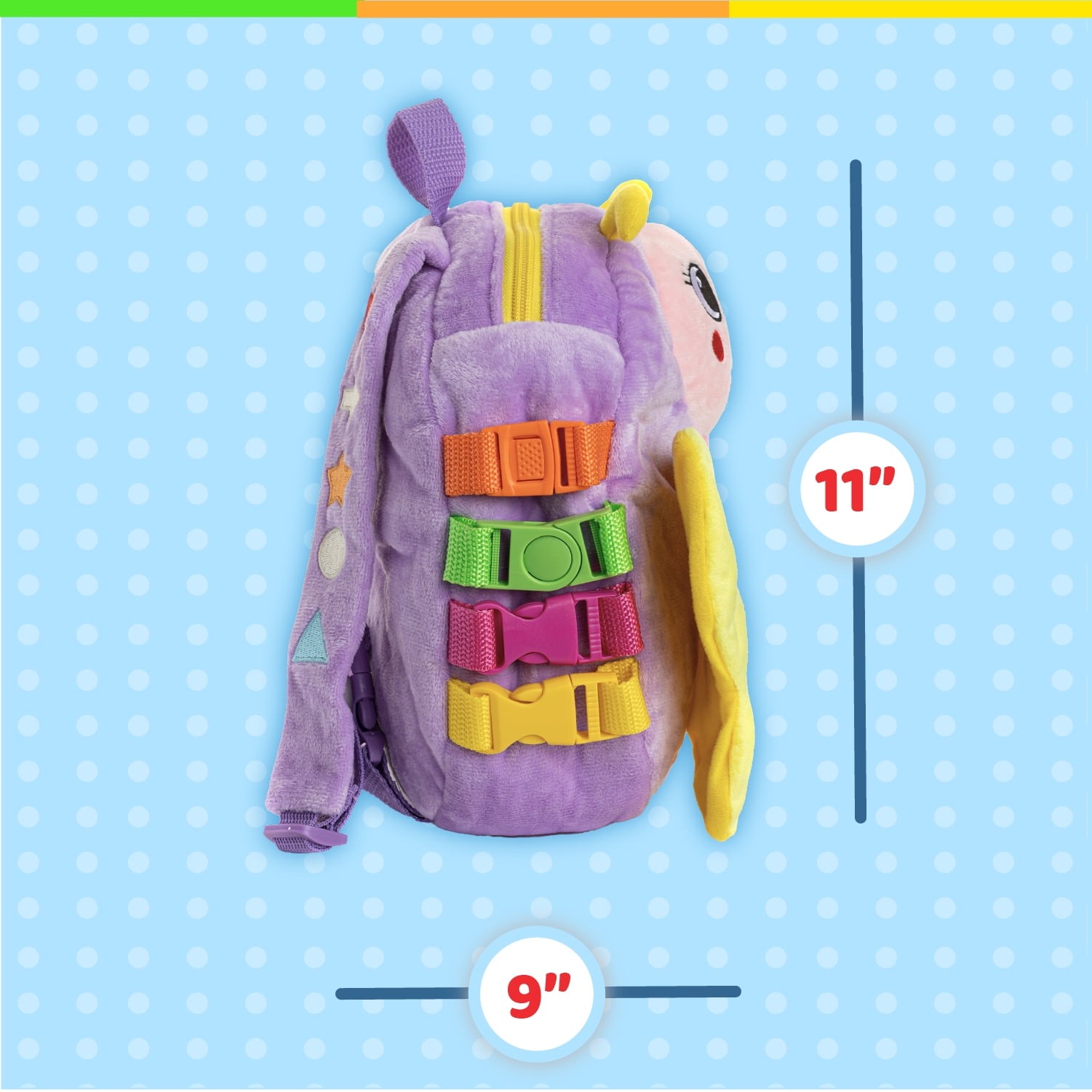 Buckle toy blossom butterfly backpack hotsell