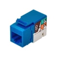 thumbnail image 3 of Monoprice - Keystone jack - CAT 5e - RJ-45 - Bleu, 3 of 7
