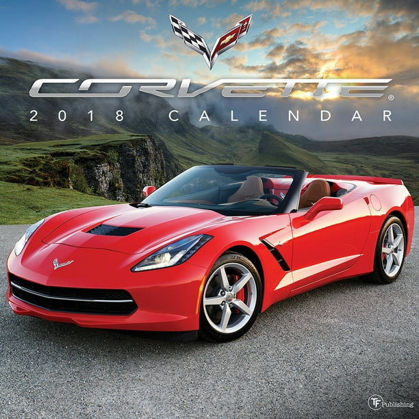 2018 Corvette Wall Calendar