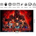 thumbnail image 3 of Yanonmyfd Stranger Season 5 Things Birthday Decorations, Stranger Season 5 Things Happy Birthday Banner Backdrop for Kids Birthday Party Supplies (5x3ft), 3 of 4