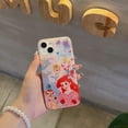 thumbnail image 4 of Con Correas De Teléfono Cadena Rojo Hari Princesa Diamante Pegatina IMD Funda A Prueba De Golpes Para IPhone 11 12 13 Pro Max 14 Cubierta Trasera, 4 of 4