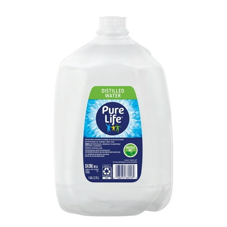 Pure Life Distilled Water 1 Gallon. Bottle 6/Pack (NLE12532472)