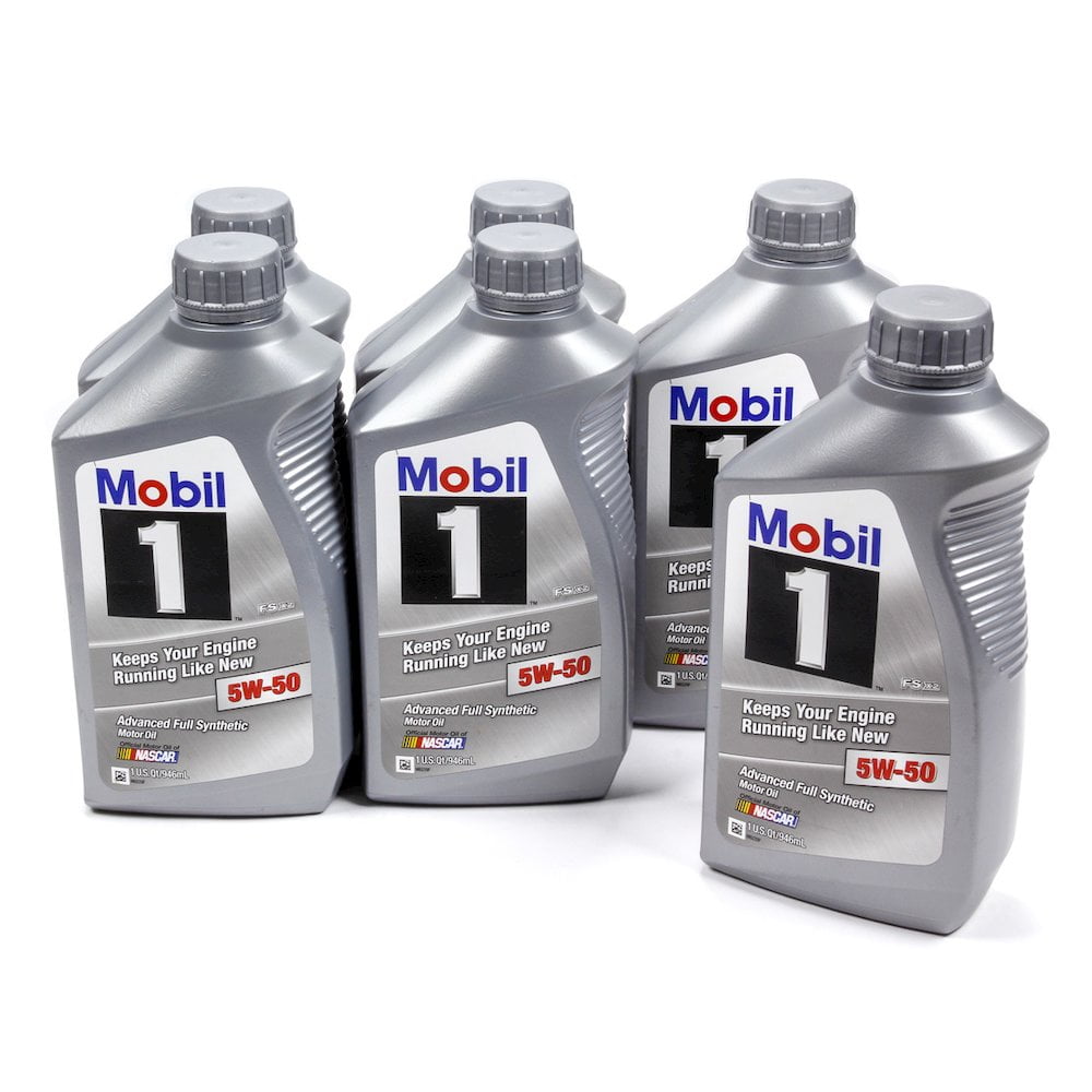 Mobil 1 106035 5W-50 Advanced Full Synthetic Motor Oil - 1 Quart