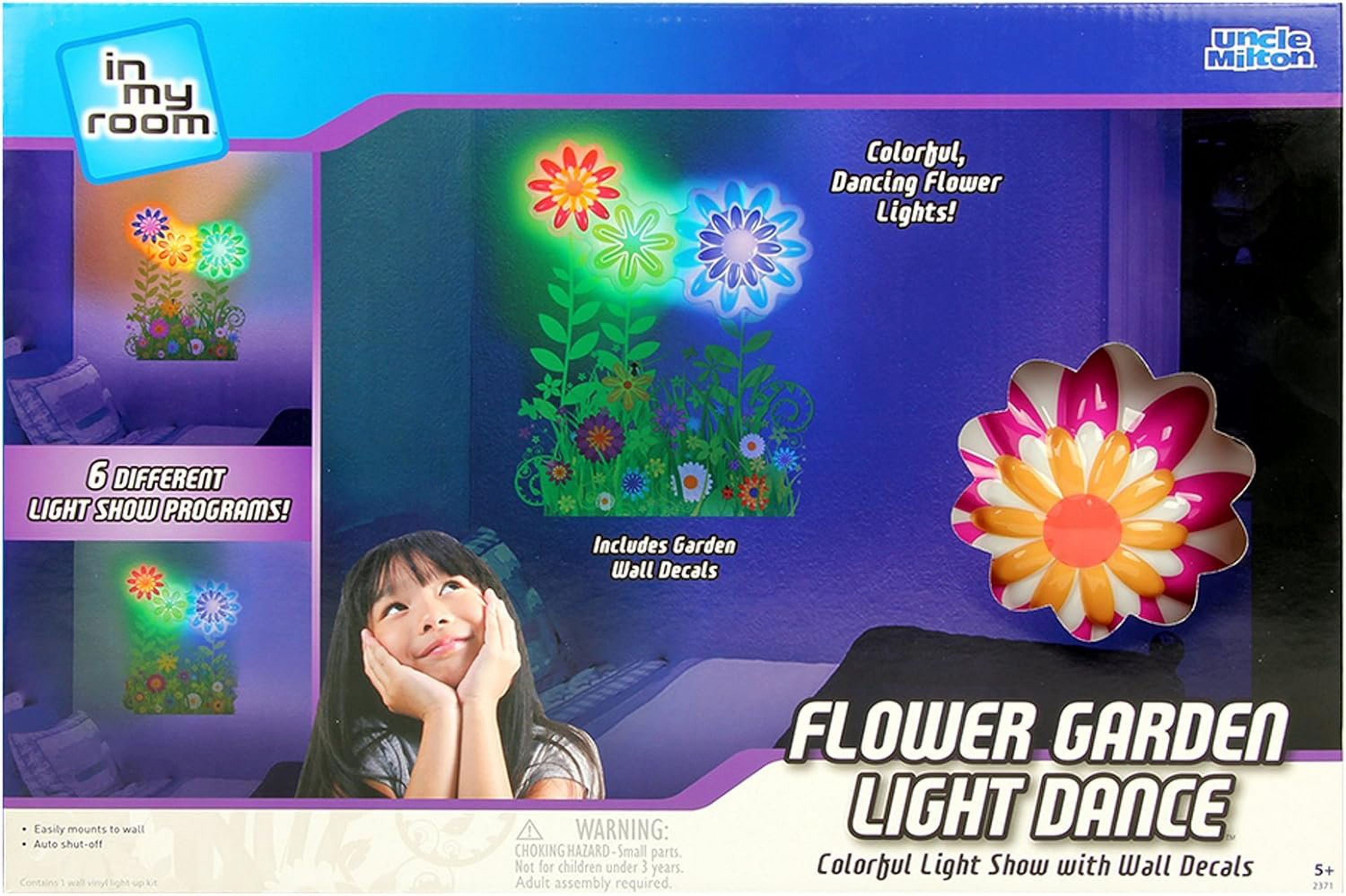 In My Room Flower Garden Light Dance Wall Dcor Night Light