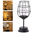 thumbnail image 3 of Lampe en Forme de Vin Rouge Lampe Led Gobelet à Vin Lampe de Table en Métal Fer Forgé Décoration Maison Moderne, 3 of 5