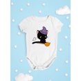 thumbnail image 3 of Cute Boombay W Witch Costume Bodysuit Infant -Image by Shutterstock,  Newborn, 3 of 4