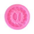 thumbnail image 1 of Molde para hornear, corona de rosas con hojas, molde para corona de rosas, moldes de silicona para bricolaje, multifuncional, 1 of 8