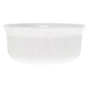 CorningWare FS1 2.5 Qt/ 2.35L Round French White Casserole Dish (2-Pack)