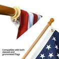 thumbnail image 7 of Anley 56" Pine Wooden House Flag Pole - for Sleeve House Flags 28" x 40", 7 of 7
