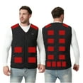 thumbnail image 2 of Gamivast Heated Vest for Men and Women Plus Size 20 Heating Zones and 3-Levels Jackets with Pockets V Neck Zip up USB Charging Coats with 2 Controls Washable Outerwear no Power Bank, 2 of 6