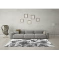 thumbnail image 3 of Ahgly Company Indoor Rectangle Abstract Gray Modern Area Rugs, 2' x 5', 3 of 4