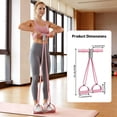 thumbnail image 7 of Pedal Resistance Bands with Handles, 4 Tube Foot Pedal Exercise Band for Sit-Ups, Stretching, Arm, Waist & Leg Home Workouts, 7 of 7