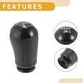 thumbnail image 5 of Unique Bargains 6 Speed Manual Gear Shifter Knob - Stick Shifter Lever Knob - for Ford Focus 2005-2012 Plastic - 1 Pc, 5 of 6