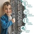 thumbnail image 3 of Blackout Kids Curtains,Black and Tan Leopard Print Childrens Insulated Curtains Set Of 2,Bedroom Essentials,Toddler Room Decor 42"x54", 3 of 5