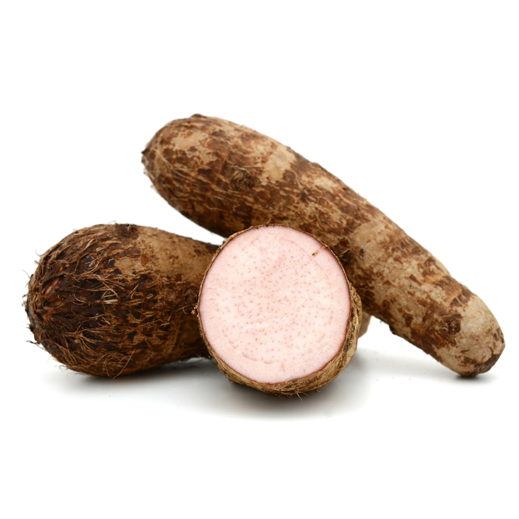 Fresh Whole Malanga Lila Root, per Pound