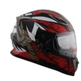 thumbnail image 3 of X-PRO Helmet Motorcycle Full Face Helmet! Adult Helmets, Street Bike Helmet, DOT Approved,Red, 3 of 5