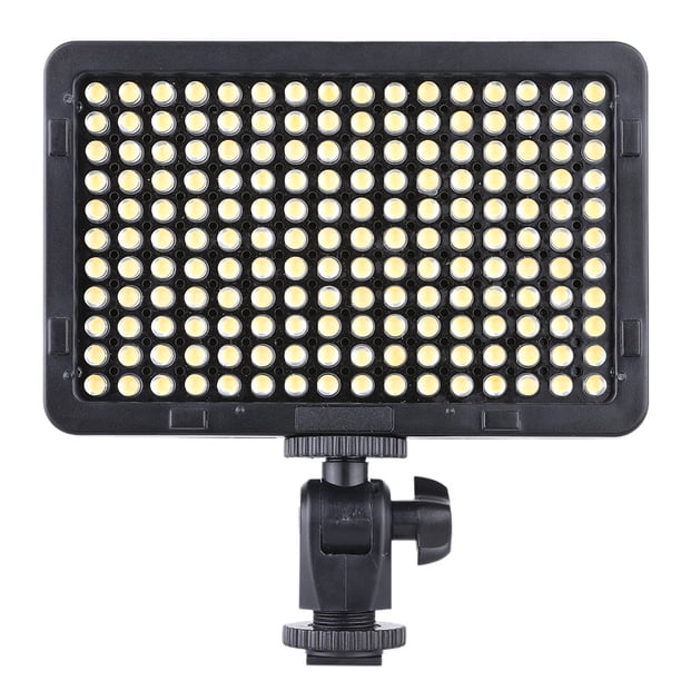 Lámpara de fotografía Irfora Luz de la lámpara de la fotografía de estudio Video portátil Panel 176 LEDs 5600K para Cannon Nikon Pentax Olympus DSLR cámara de cámara Irfora Lámpara de fotografía