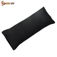 thumbnail image 2 of Spencer Solid Pillowcase, Body Pillow, Black, 2 of 7