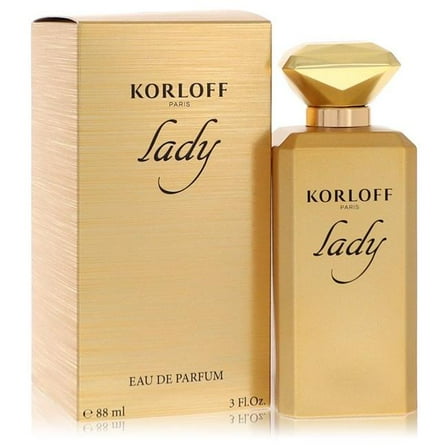 Korloff 562152 3 oz Lady Eau De Parfum Spray for Women