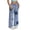 Blue#9527, variant on BOOMNY Girls Baggy Jeans Wide Leg Jeans for Girl Trendy Star Embroidery Elastic Waist Lightweight Loose Fit Soft Denim Pants With Pocket