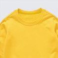 thumbnail image 4 of Toddler Boys Clothes Set Baby Kids Crewneck Long Sleeve Solid Sweatshirt Pullover Sweatpants Outfit 2 Piece Sets Kaprioy Baby Boy Clothes, 4 of 8