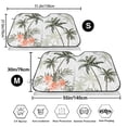 thumbnail image 3 of Balery Vintage Palm Trees Print Car Windshield Sun Shade,Windshield Sunshade for Car Pickup Truck SUV Accessories-Medium, 3 of 7