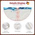 thumbnail image 3 of Sikiie Crystal Clear Water Splash Christmas Tree Skirt, Christmas Tree Decorations, Christmas Decor, Tree Mat Decoration(30-48IN)-48", 3 of 6