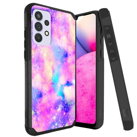 Best Samsung Galaxy A33 Screen Protector 6 DALUX MetKase Hybrid Slim Phone Case Cover Compatible with Samsung Galaxy A33 5G (2022) - Unicorn Universe