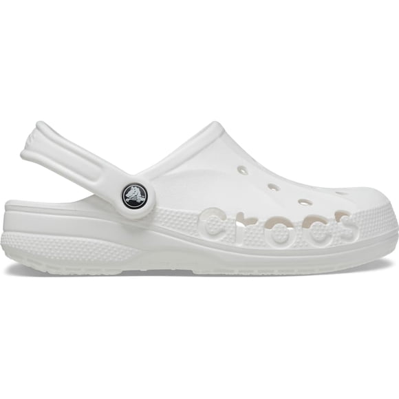 Zuecos Crocs Via Unisex Blancos Talla 11 Hombre 13 Mujer