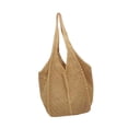 thumbnail image 2 of Sharprepublic Crochet Bag for Women Shoulder Bag Boho Tote Bag for Outdoor Shopping Street Khaki, 2 of 8