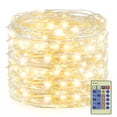 thumbnail image 1 of Cadena de luces Decute, 300 LED, 30 m, control remoto blanco cálido, 110 — 240 V, 1 of 7