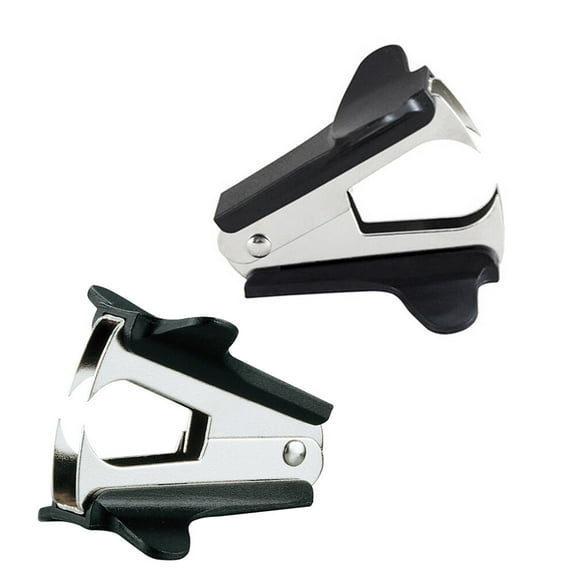 HAMPPLIES Staple Removers Tool for Office Use Black Plastic 6Pack