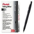 thumbnail image 3 of Rolling Writer Roller Ball Pen, Stick, Medium 0.8 Mm, Black Ink, Black Barrel, Dozen | Bundle of 10 Dozen, 3 of 4
