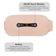 thumbnail image 4 of Graflsoa USB Rechargeable Heating Belt for Menstrual Pain Relief with 3-Level Heat & Massage, Portable & Lightweight, White/Pink Options, 4 of 6