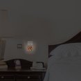 thumbnail image 5 of Plug in Dimmable LED Night Light with Dusk to Dawn Auto Sensor, Adjustable Brightness, Warm Light, Auto On/Off Nightlight for Bathroom, Hallway, Nursery, Bedrooms - Footballs, 5 of 7