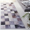 thumbnail image 2 of SAFAVIEH Faux Hide Crystal Modern Runner Rug, Beige/Grey, 2'6" x 8', 2 of 8