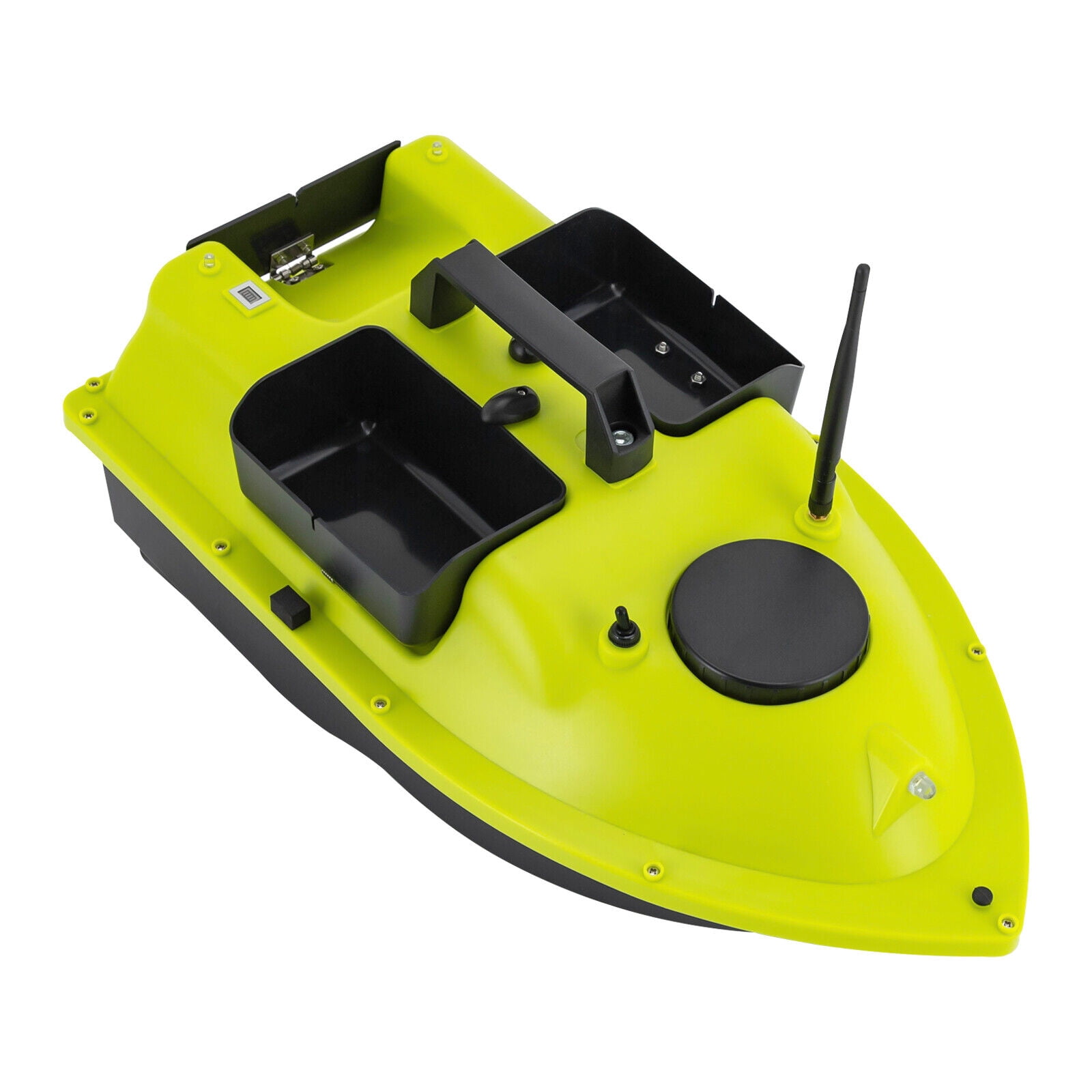 Miumaeov RC Fishing Boat Surf Fishing Battery Powered Fishing Bait Boat+Remote Control