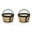 Gold 2PCS, variant on 1/2/3PCS Reusable Coffee Filters 4-5 Cup Coffee Filter, Stainless Steel, Fits Other Standard-Size Coffeemakers, Replaces Your Paper Coffee Filters