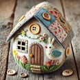 thumbnail image 4 of CoreLiving Felt Easter Egg Decorating Kit All-Inclusive Craft Set with Hand-Embroidered Materials Bunny Chick Patterns for DIY Hanging Ornaments Easter Tree Decorations Spring Home Décor, 4 of 9