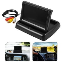 HOMEMAXS Car Screen Car Monitor Baby 13.50X11.00X10.00CM Black