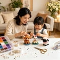 thumbnail image 5 of Tiny 3D Beaded Animal DIY Kit, Bead Embroidery Kit, 3D Bead Animal Making Kit for Beginners, Cute Animals Beading Craft Set with Instructions (Pet Lovers), 5 of 7