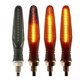 thumbnail image 1 of Motorcycle LED Turn Signals Light Universal Motorbike Side Turning Indicators Daytime Running Lights for Motorcycles Beach Bikes, 1 of 5