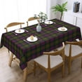 thumbnail image 3 of Rectangle Table Cloth, Scottish Clan Carnegie Tartan Plaid Resistant Washable Tablecloth Decorative Table Cover for Dining, Indoor and Outdoor, 3 of 6
