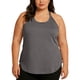 thumbnail image 1 of TaTaai Plus Size Women's Sleeveless Yoga Top, Casual Round Neck Sports Blouse, Soft Breathable Athletic Wear for Daily Exercise and Lounge Gift, 1 of 5