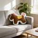 thumbnail image 5 of Almohada de peluche de caballo | Manta decorativa de algodón suave para sofá, salón y coche | Regalo con temática del Año del Caballo para niños, niñas y decoración del hogar, 5 of 6