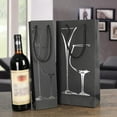 thumbnail image 2 of WHAMVOX  4 Pcs Wine Bottle Carrier Tote Bag Double Premium Bags, 2 of 8