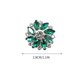 thumbnail image 1 of Flor Agua Diamante Botón de Vidrio Diy Decoración Hecha a Mano Diamante Botón Camisa, 1 of 5
